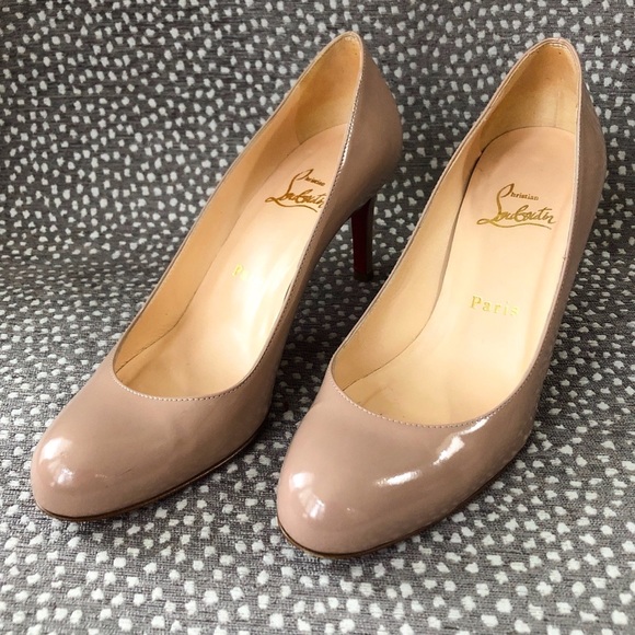 Christian Louboutin Shoes - Christian Louboutin Nude Simple Pump 70mm